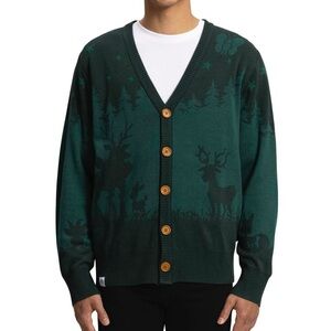 Pokemon Center Forest Friends Knit Cardigan, UNISEX ADULT Medium